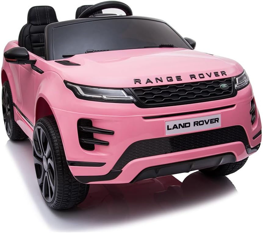 Range Rover 12V Electric Ride - On Car for Kids - Pink - Marah Kids