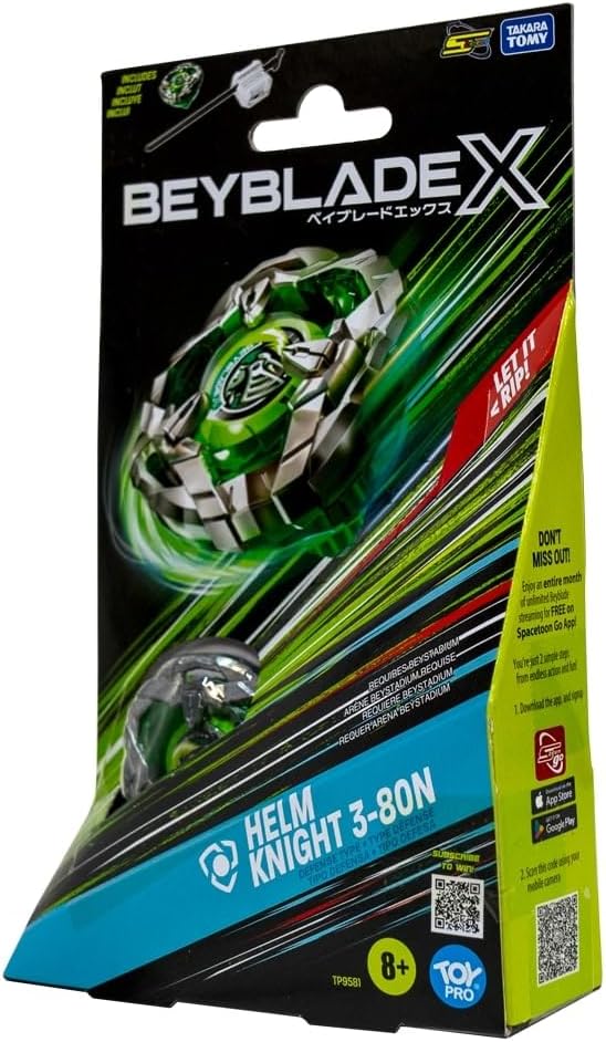 Beyblade X Launcher Helm Knight 3 - 80N - Marah Kids