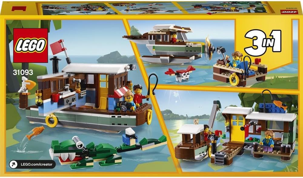 Lego Creator 3In1 Riverside Houseboat 31093