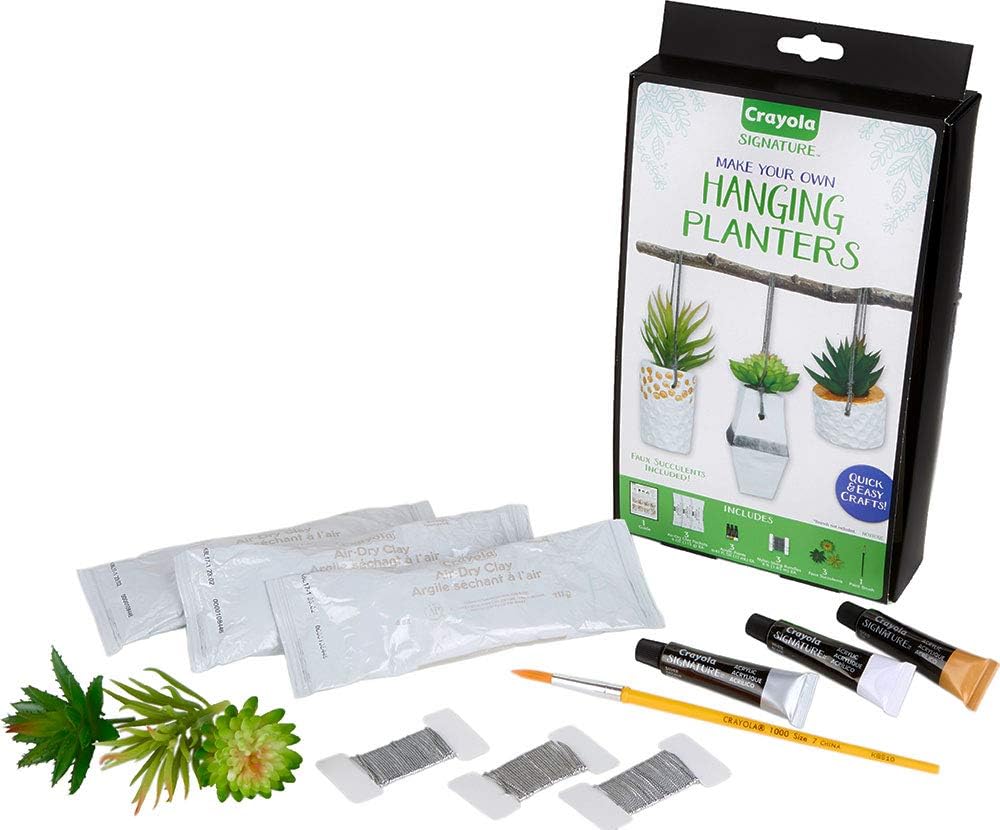 Crayola Signature, Make Your Own Hanging Planters - Marah Kids