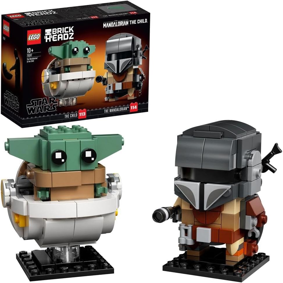 Lego Brickheadz Star Wars The Mandalorian & The Child 75317 - Marah Kids