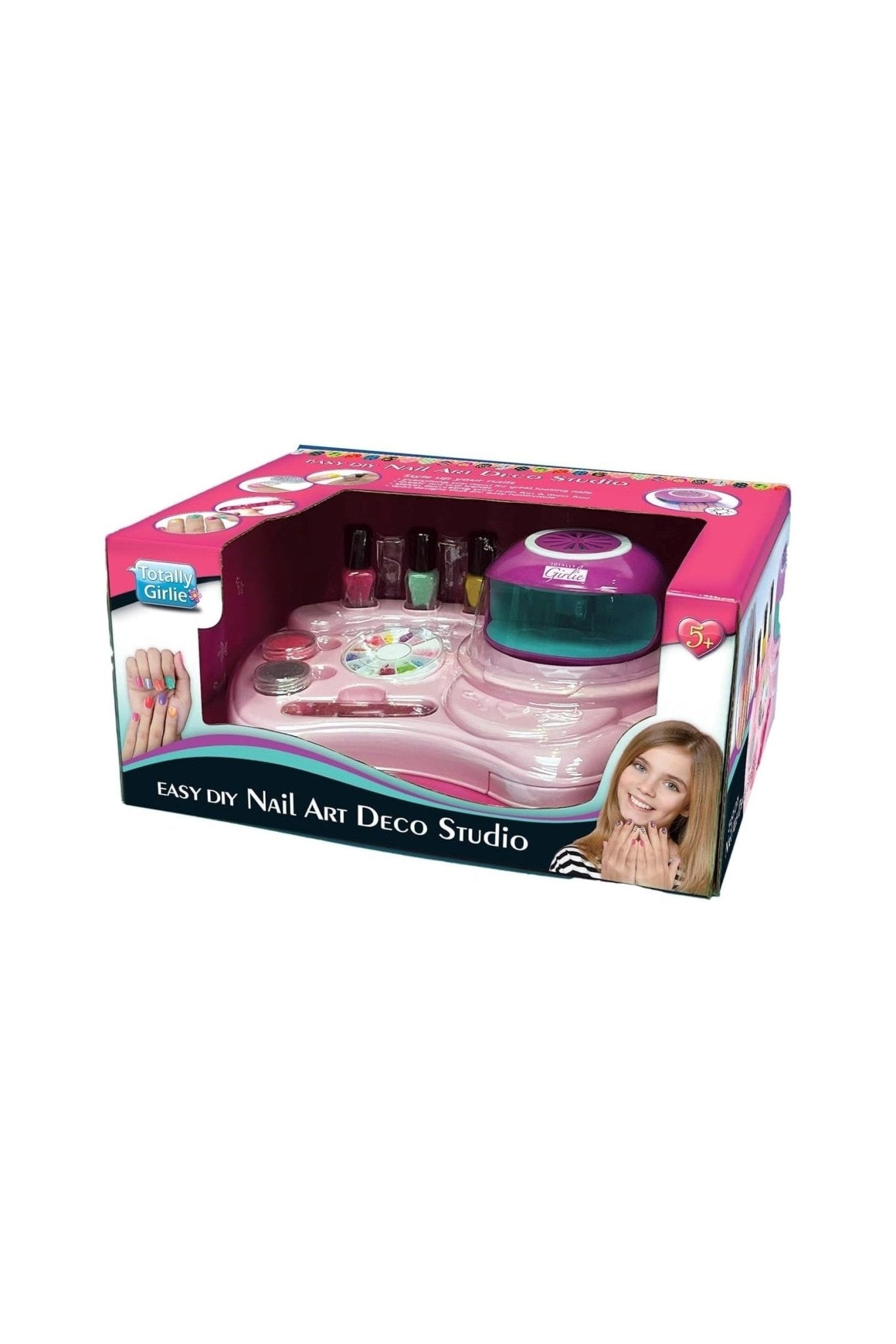 Totally Girlie - Nail Art Deco Studio - Marah Kids