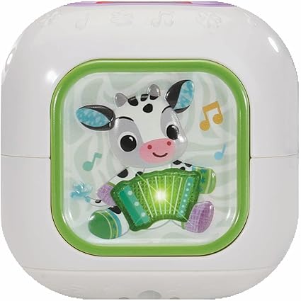 Vtech Baby Sensory Sounds Musical Cube – Interactive Baby Toy with Nursery Rhymes, Classical Tunes & Textured Manipulatives | Teaches Animals & Instruments | For Ages 3–18 Months+ - Marah Kids