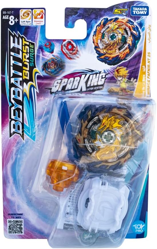 Takara Tomy-Beybattle Burst - The Original Beyblade International Mirage Fafnir S5