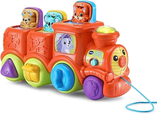 Vtech - Pop and Sing Animal Train | Interactive & Developmental Toy with Sounds and Music | For Boys & Girls, Suitable for Ages 3 Months+ - Marah Kids