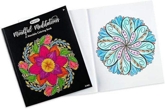 Crayola 40 - Page Coloring Book, Mindful Meditations - Marah Kids
