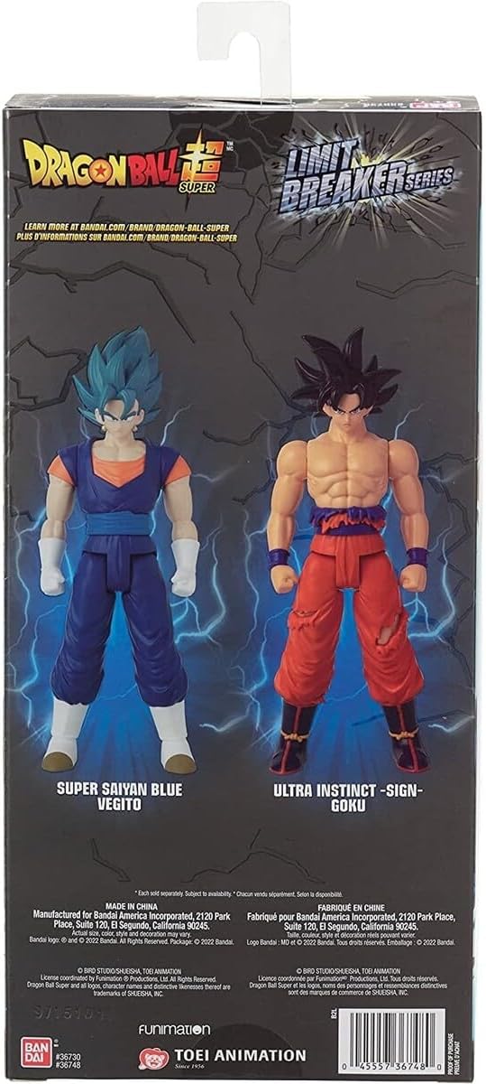 Bandai Dragonball Limit Breakr Series Gokusign 12"
