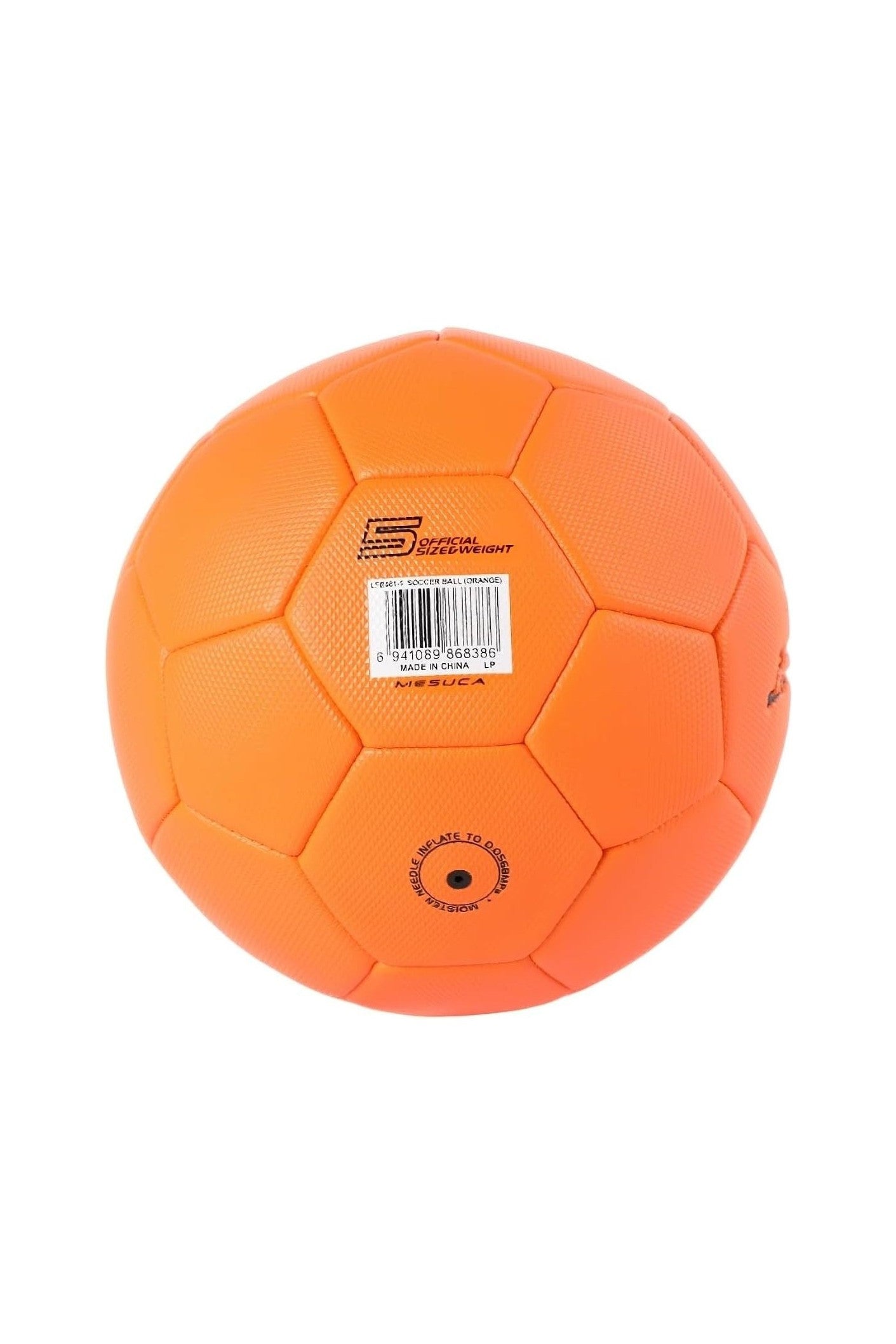 Lamborghini 3 Machine Sewing Pvc Soccer Ball - Orange (Size 3) - Marah Kids