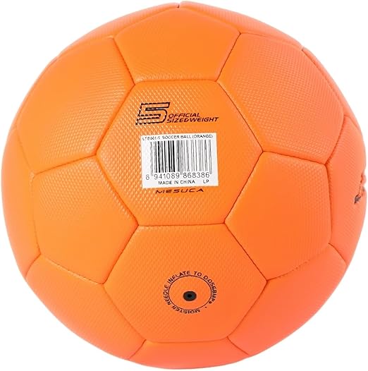 Lamborghini 5 Machine Sewing Pvc Soccer Ball - Orange (Size 5) - Marah Kids