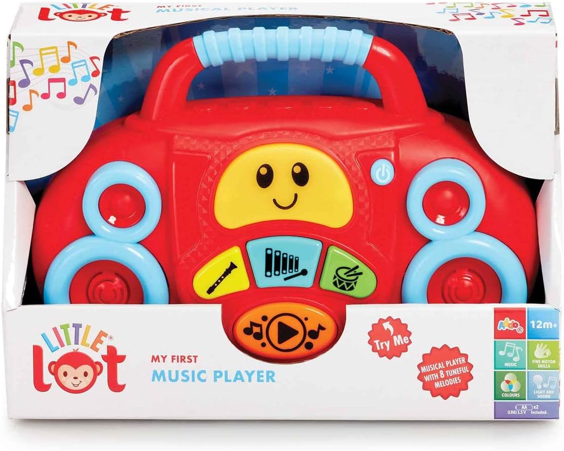 Addo Little Lot My First Musical Player, Learn Different Tunes & Musical Sounds, Kids Toys, Activity & Learning Toys
