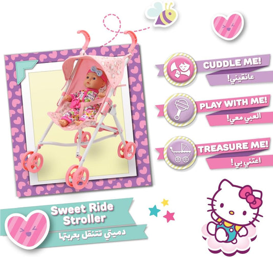 Hello Kitty Amoura Doll Stroller - Marah Kids
