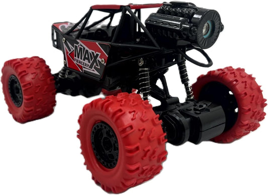 D - Power 1:20 4WD 27Mhz Spray Climb Car Remote - Control Four - Wheel High - Speed – Red | Ages 6+ up - Marah Kids