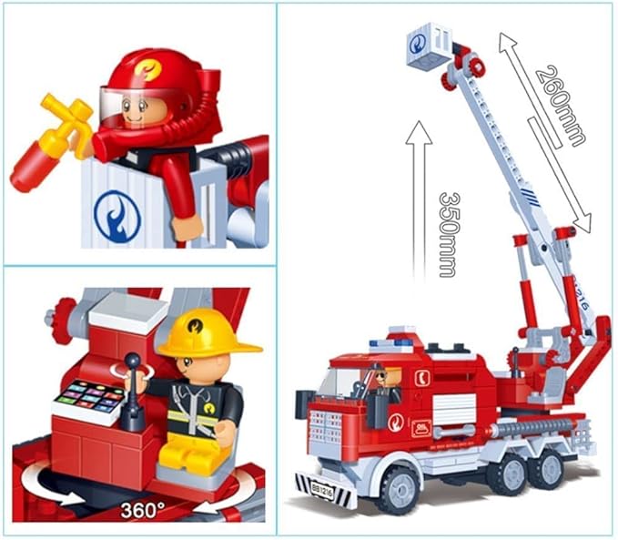 BANBAO FIRE SERIES 290PCS 8313 - Marah Kids