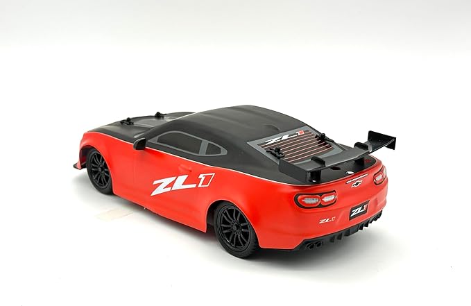 D - power - 1:16 Chevrolet Camaro ZL1 2021 RC Car – Realistic Vapor Exhaust Effect, 2.4GHz Remote Control, Rechargeable Battery Included, for Kids Ages 6+ - Marah Kids