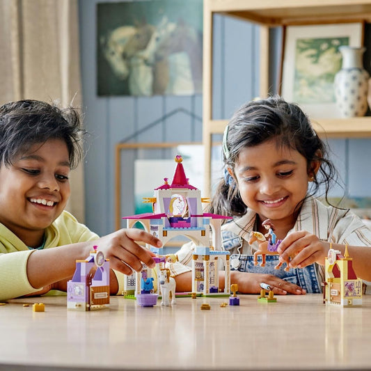 Lego | Disney Princess Belle And Rapunzel’S Royal Stables 43195 - Marah Kids