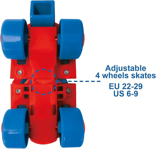 MONDO ROLLER 4WH. SPIDERMAN SKATES 22 - 29 - Marah Kids