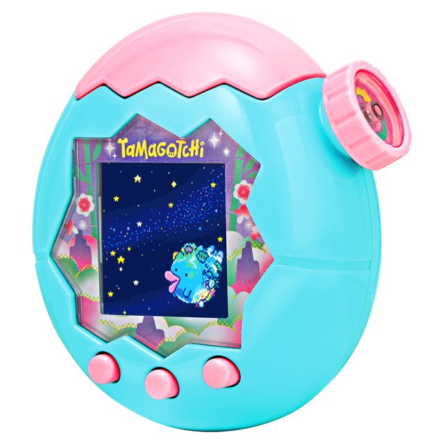 Tamagotchi Original Jade Paradise Design Electronic Pet, Battery Operated - Marah Kids