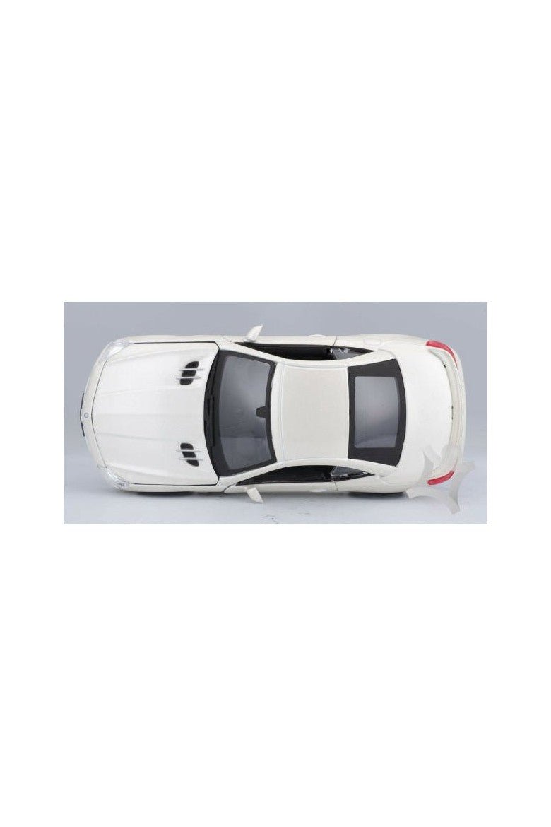 Bburago 1:24 Plus Mercedes - Benz SL 65 AMG Metallic White Diecast Model - Marah Kids