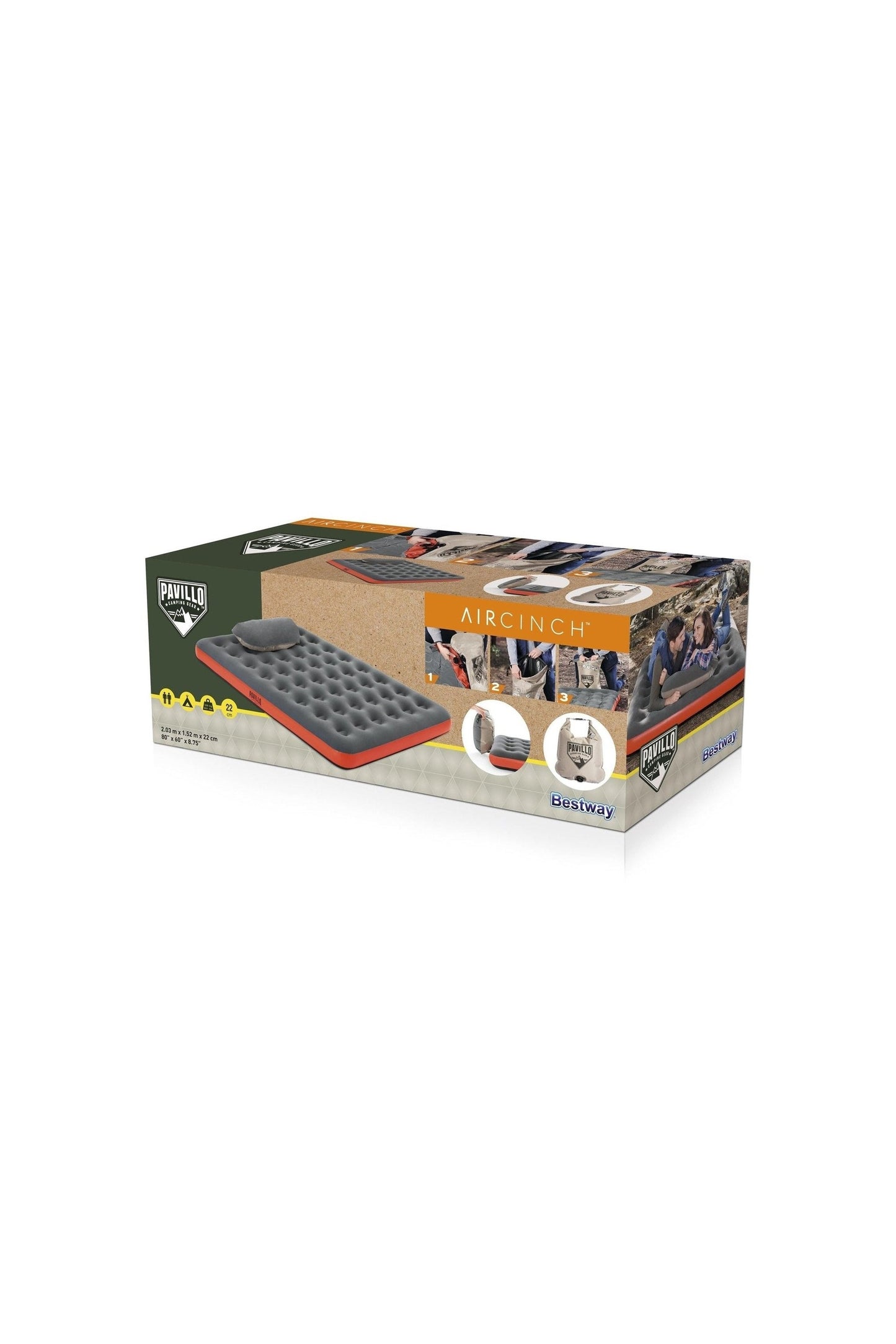 Bway Pavillo Airbed Queen 203X152X22