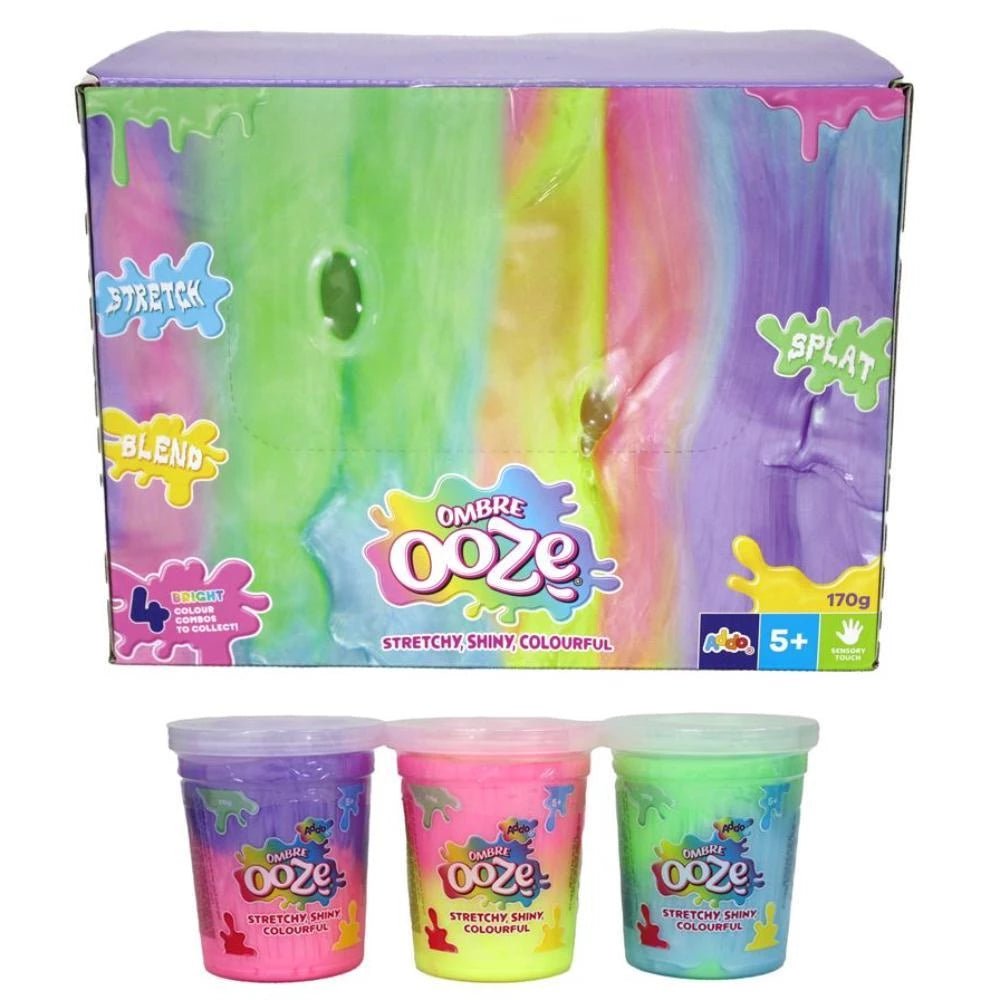 Addo Ooze Slimepot 170Gr 5Oz Ombre Cdu24 - Marah Kids