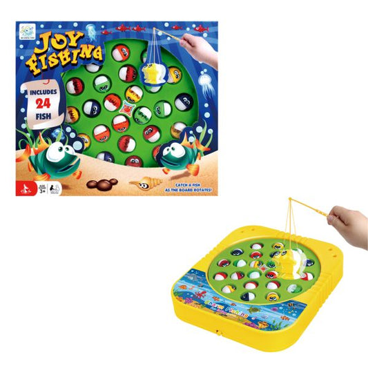 Big Square Electric Music Fishing Plate (24 Fish) 3 Colors - Marah Kids