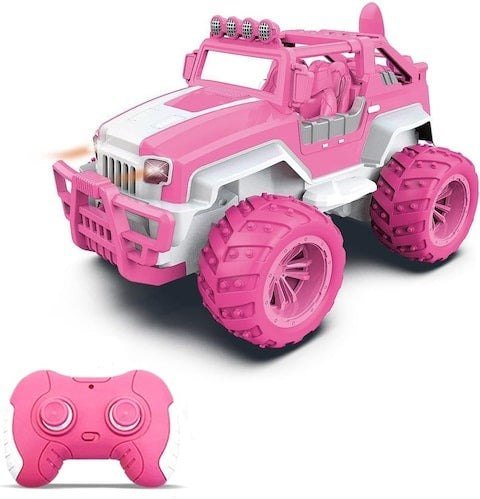 Remote Control Off Road Rock Crawler - Pink - Marah Kids