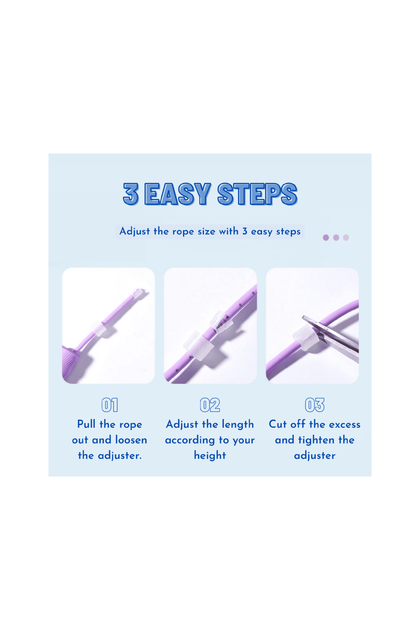 Speed Jump Rope - Purple - Marah Kids