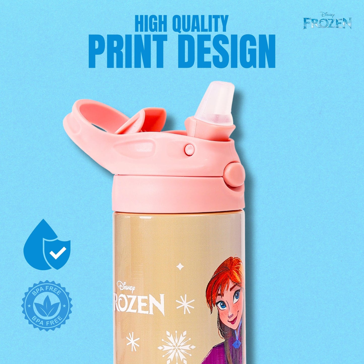 Disney Frozen Friends forever Stainless Steel Water Bottle - Marah Kids
