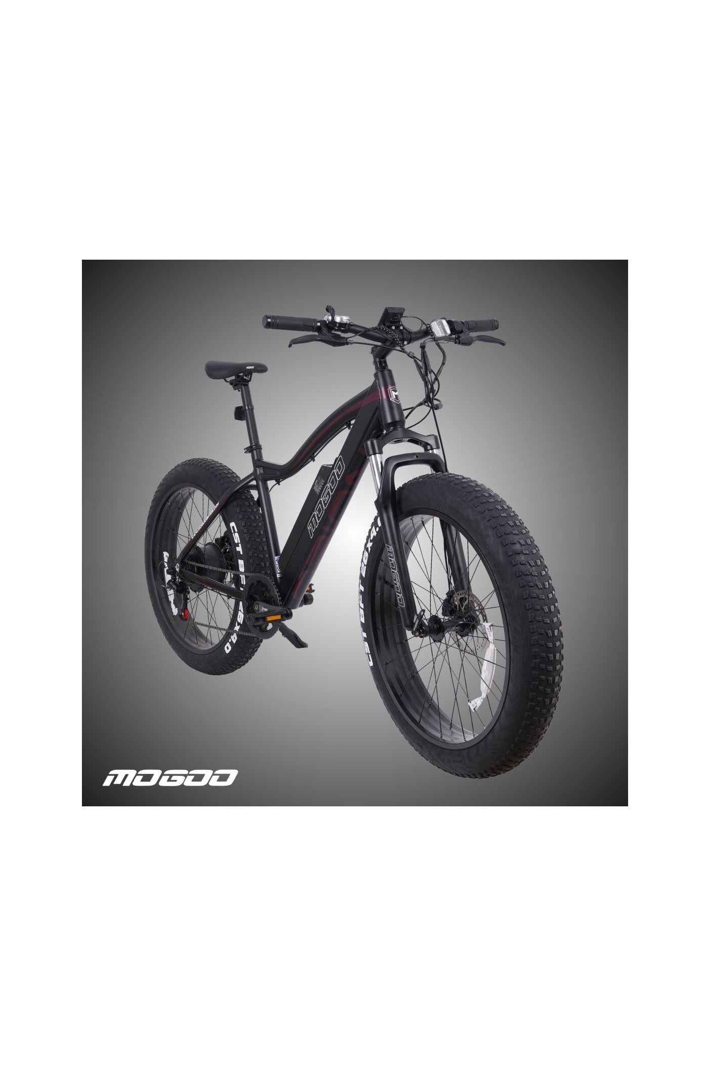 Orion E - Fat Mountain Bike - 26 Inch - Black - Marah Kids