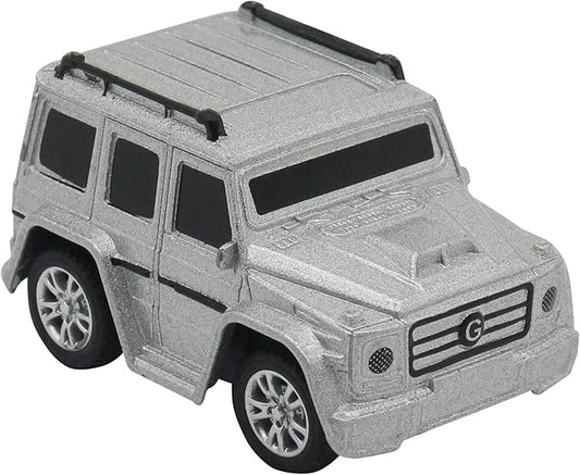 D - power - 1:64 Scale Watch Remote Control Car (Silver)– 2.4GHz Mini RC Car with Wearable Controller | Compact Racing Toy for Kids Ages 3+ - Marah Kids