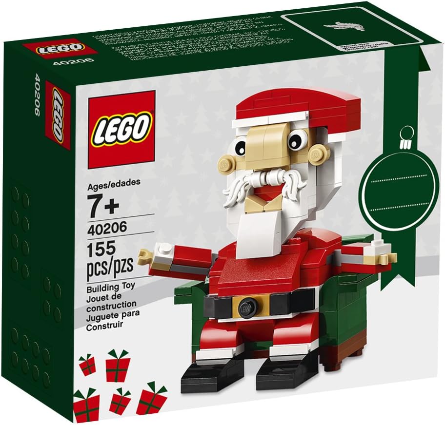 LEGO Christmas Santa, Red/Green, 40206