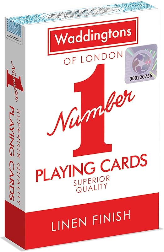 WADDI. NUMBER1 PLAYING CARDS 54 CDU12 WO - Marah Kids