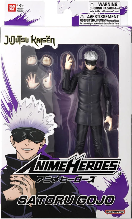 Bandai Anime Heroes Jujutsu Kaisen Satoru Gojo 6.5" - Marah Kids