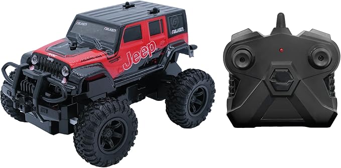 D - power - 1:24 Scale Twin RC Car Set – JEEP Gladiator & HUMMER H2 | 2.4GHz Remote Control Off - Road Truck Toys with Batteries Included | For Kids Ages 6+ - Marah Kids