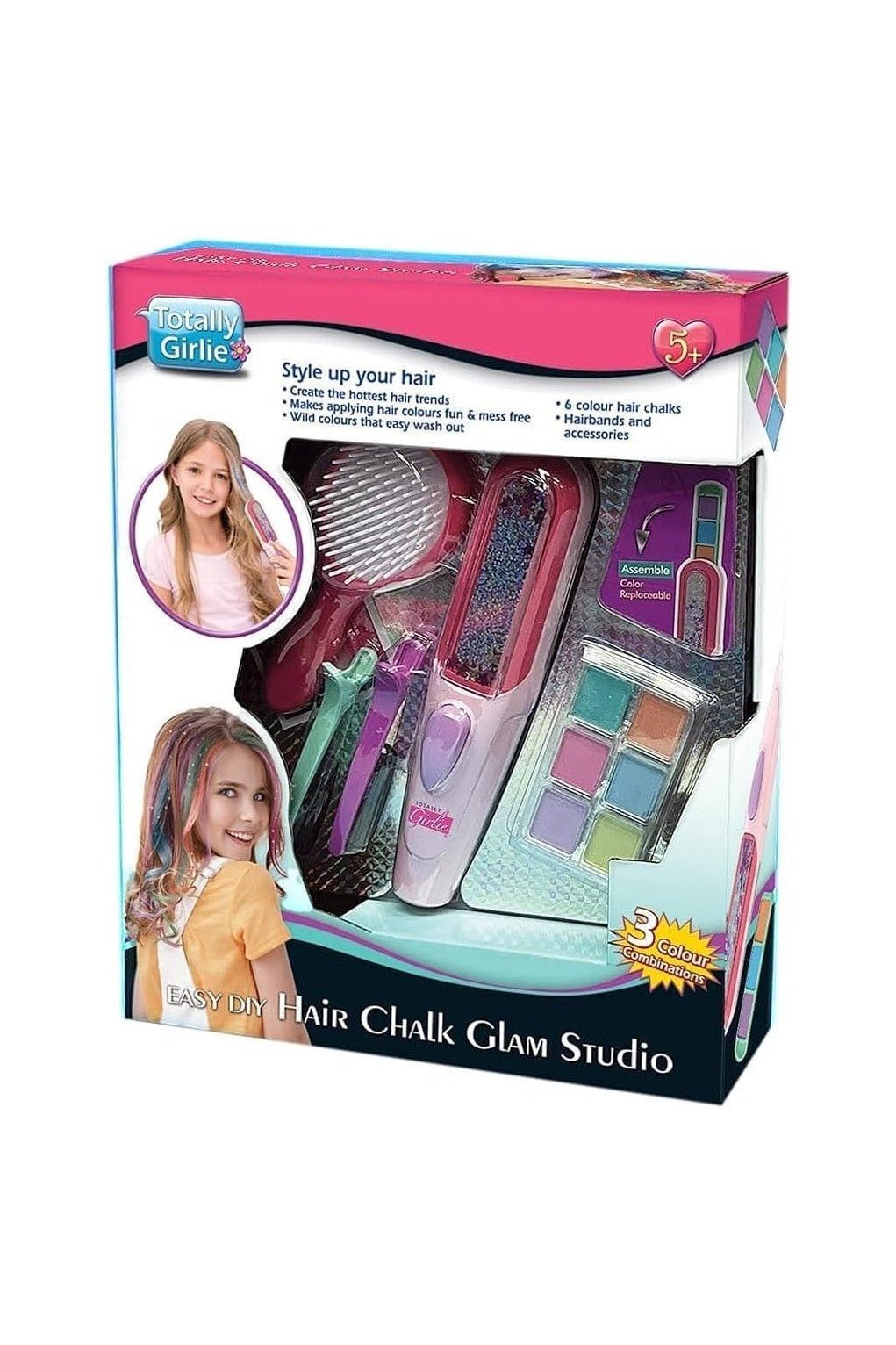 Totally Girlie - Hair Chalk Glam Studio - Marah Kids