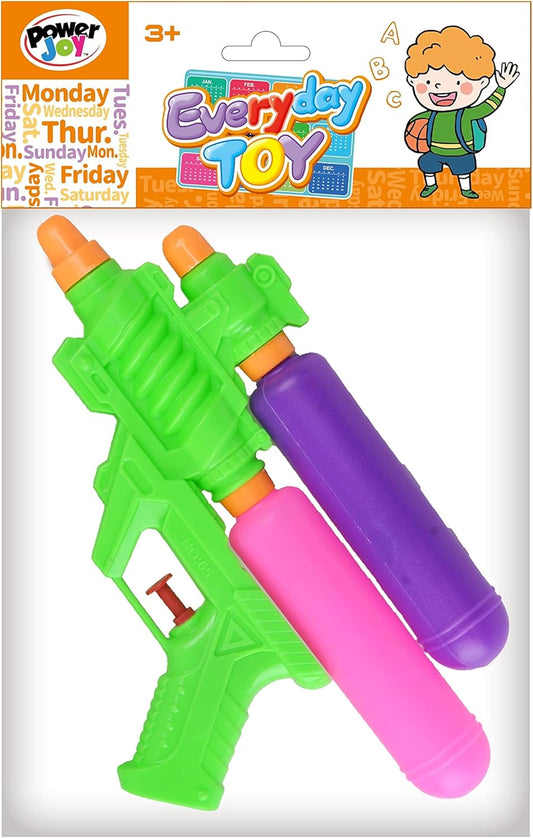 Power Joy Everyday Toy Water Gun Assorted (Style and Color May Vary) - Marah Kids