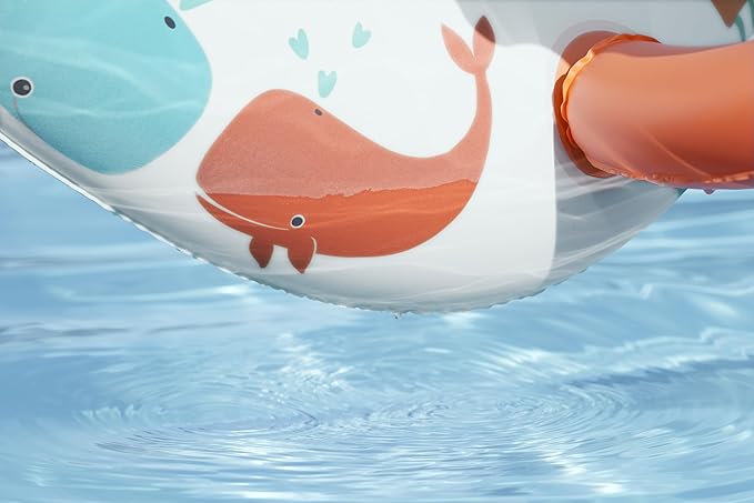 BWSUM BESTWAY UVCARE BABYSEAT SEA ANIMALS 84X67 - Marah Kids