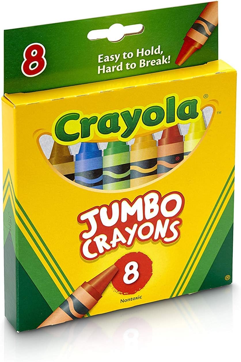 Crayola 8 ct. Jumbo Crayons - Marah Kids
