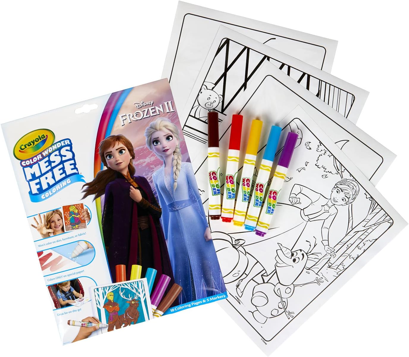 Crayola COLOR WONDER OVERWRAP FROZEN 2 - Marah Kids