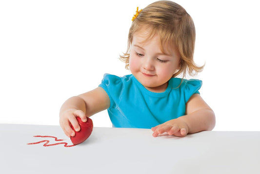 Crayola My First Palm Grip Crayons, Coloring for Toddlers 3 count - Marah Kids