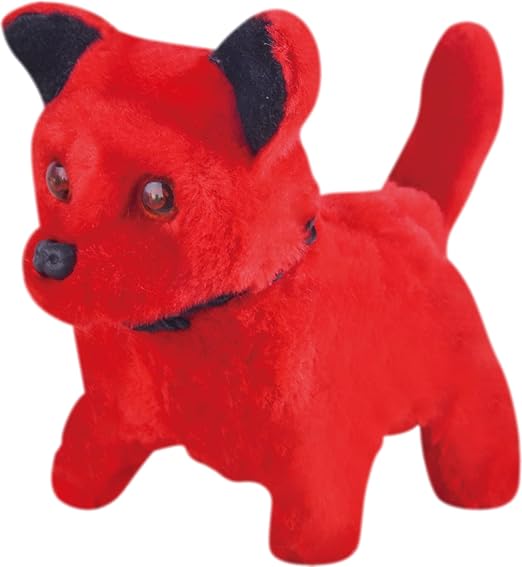 Power Joy Walking Dog Light and Barking Battery Operated - Marah Kids