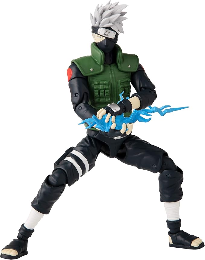 BANDAI ANIME HEROES NARUTO HATAKE KAKASHI 6.5" - Marah Kids