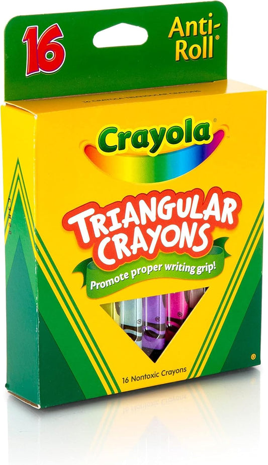 Crayola 16 ct. Triangular Crayons - Marah Kids