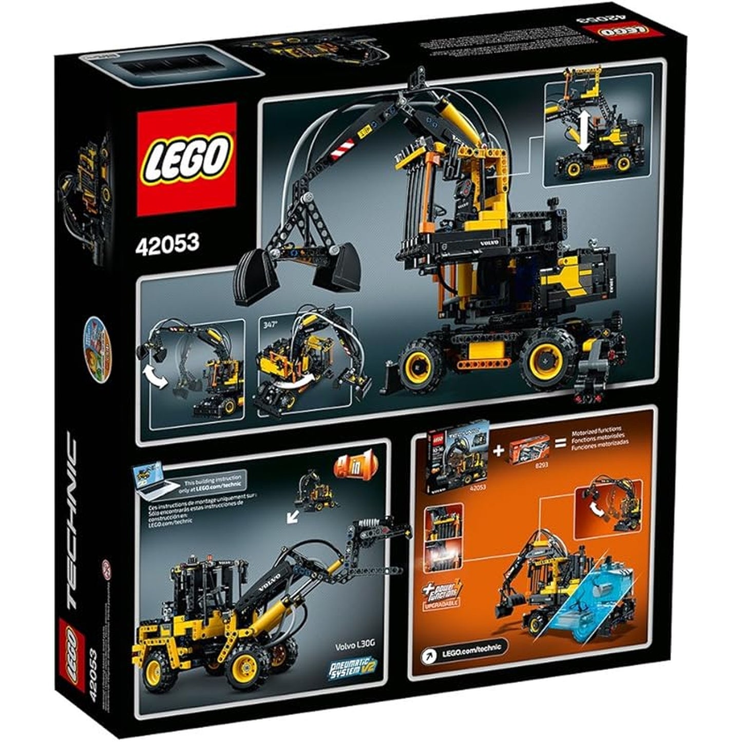 Lego Technic Volvoe Ew160E Construction Toy - Marah Kids