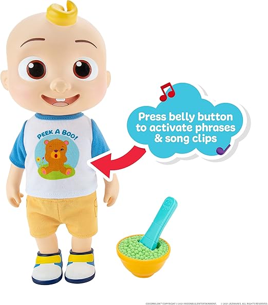 Jaswar -Cocomelon Doll Roto Dlx Interactive Jj