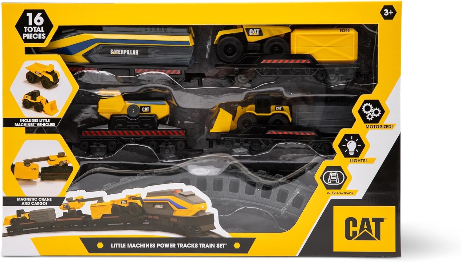 Cat Little Machne Power Truck Train Set - Marah Kids