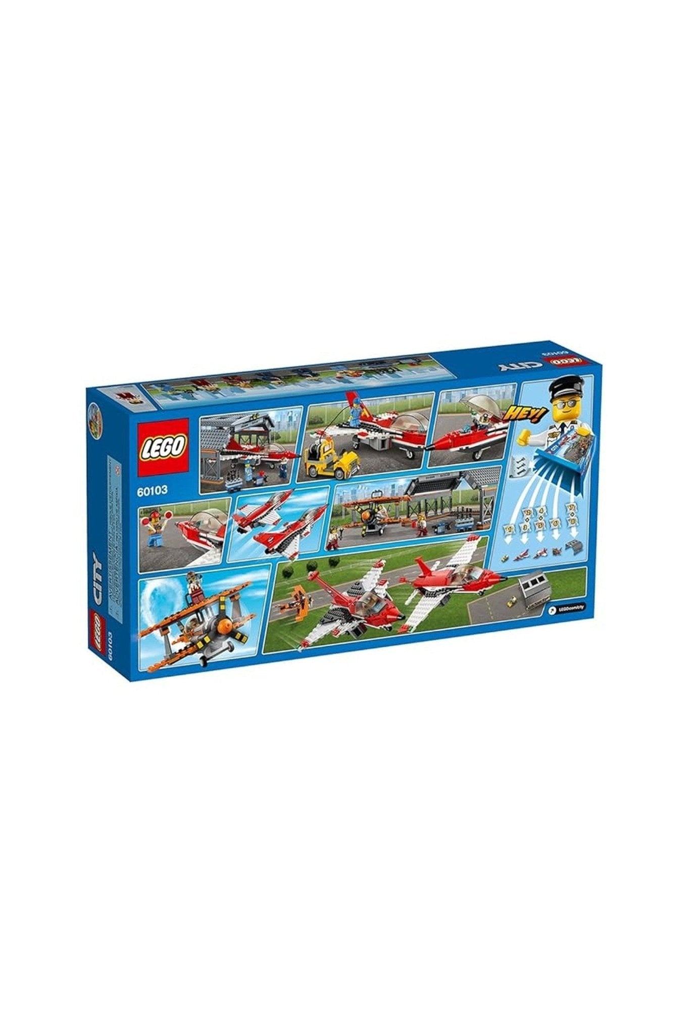 Lego Airport Air Show Creative Play Building Toy - Marah Kids