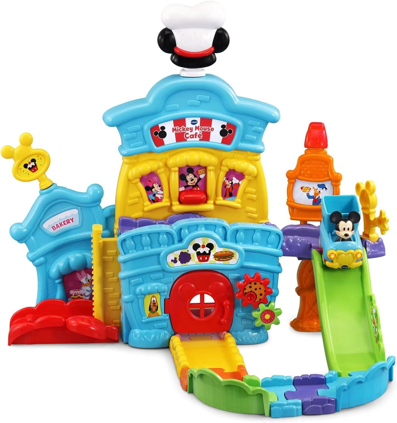 VTECH LICENSE - Go! Go! Smart Wheels - Disney Mickey Mouse Café - Marah Kids