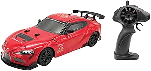 D - power - 1:16 Toyota Supra GT4 RC Car – 2.4GHz Remote Control Vehicle with Rechargeable Battery, Officially Inspired Design, for Kids Ages 6+ - Marah Kids