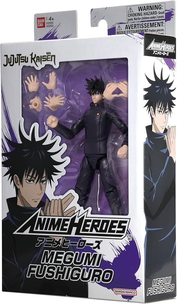 Bandai Anime Heroes Jujutsu Kaisen Megumi 6.5"